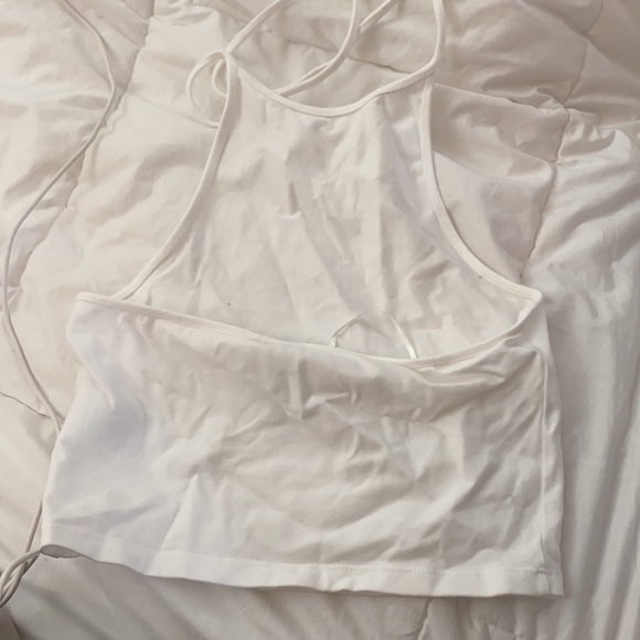 Women’s Halter Open Back Tank Top - Picture 3 of 3